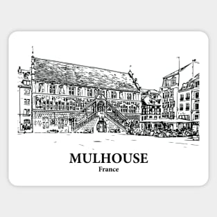Mulhouse - France Sticker